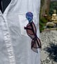 Glasses Holder Brooch - Carnival Blue - Image 3