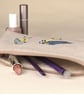 Pencil Case Pouch Handmade Blue Tit Nature Wildlife  - Image 4