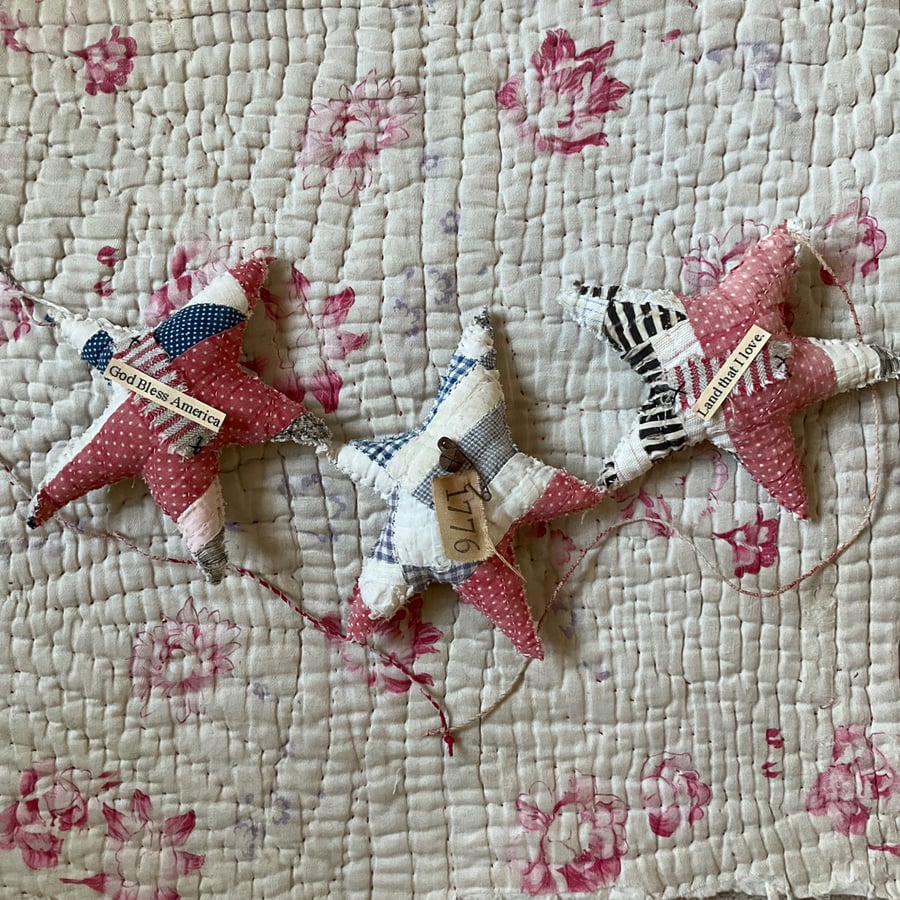 Americana Star Bunting