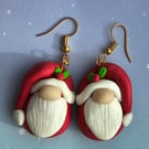 Santa Gonk Earrings