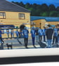 Wycombe. Framed & Unframed Art Print, Wanderers Football Club FC, Stadium Gift - Image 3