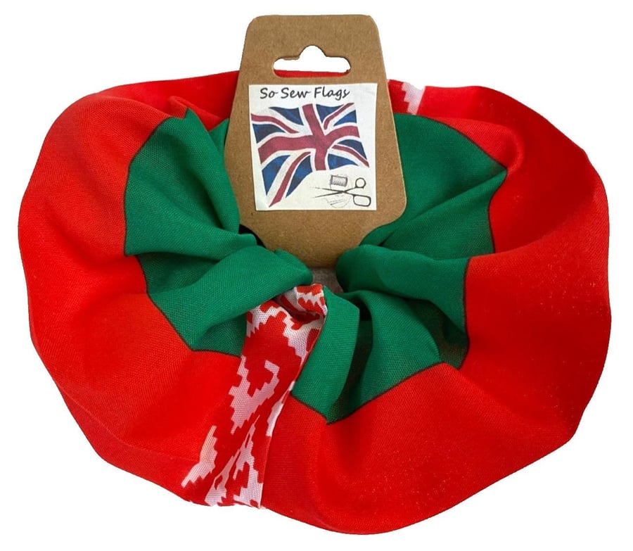 Belarus Flag Hair Scrunchie Scrunchies Accessory Band Elastic