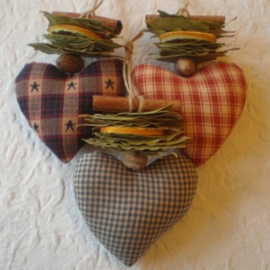 Homespun spice country heart