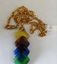 Diamonds glass pendant - Image 1
