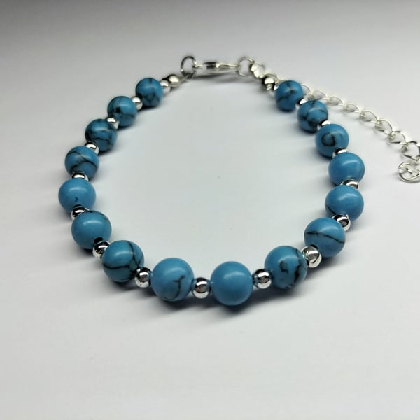 Turquoise Gemstone Bracelet