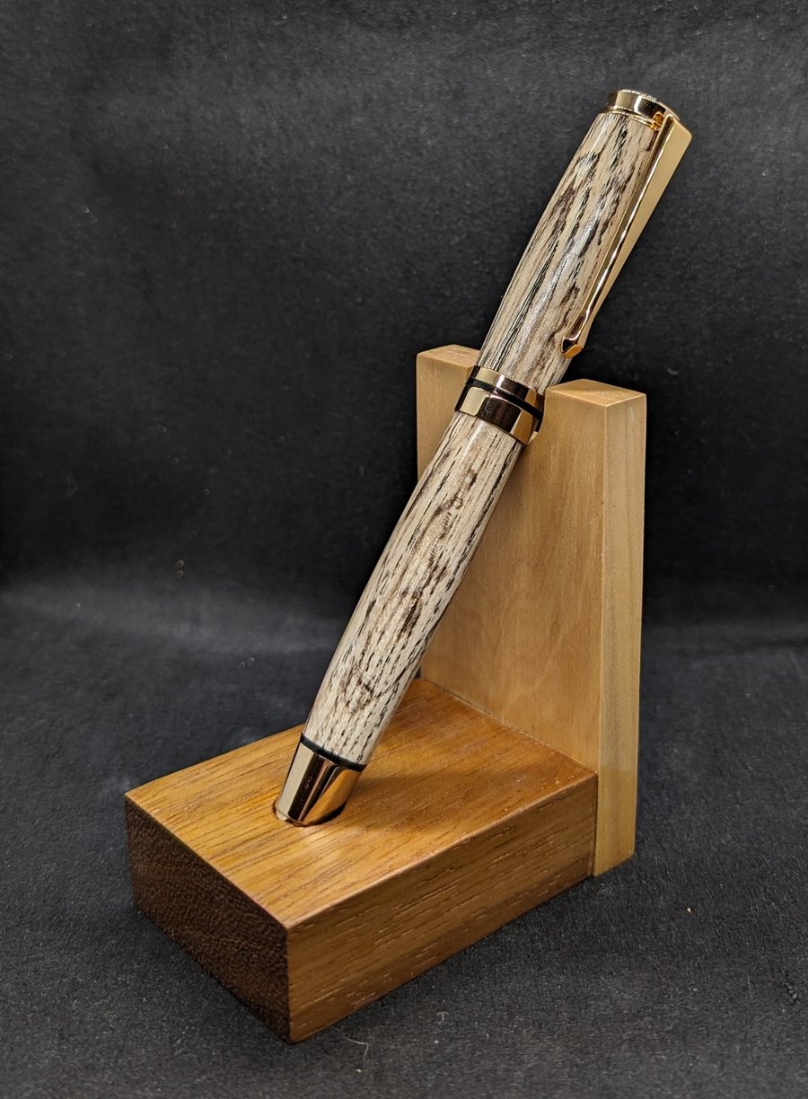 Stunning spalted beech fountain pen