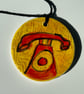 Ceramic Keepsake Wall Hanging: Red Telephone - Image 4
