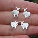 Sharon The Sheep- sterling studs