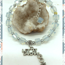 One of a Kind Let it Snow bangle style bracelet