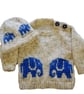 Knitting Pattern Elephant Sweater and Hat.  Digital Knitting Pattern - Image 5