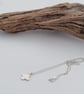 Fine Silver Flower Pendant With Chain - Image 9