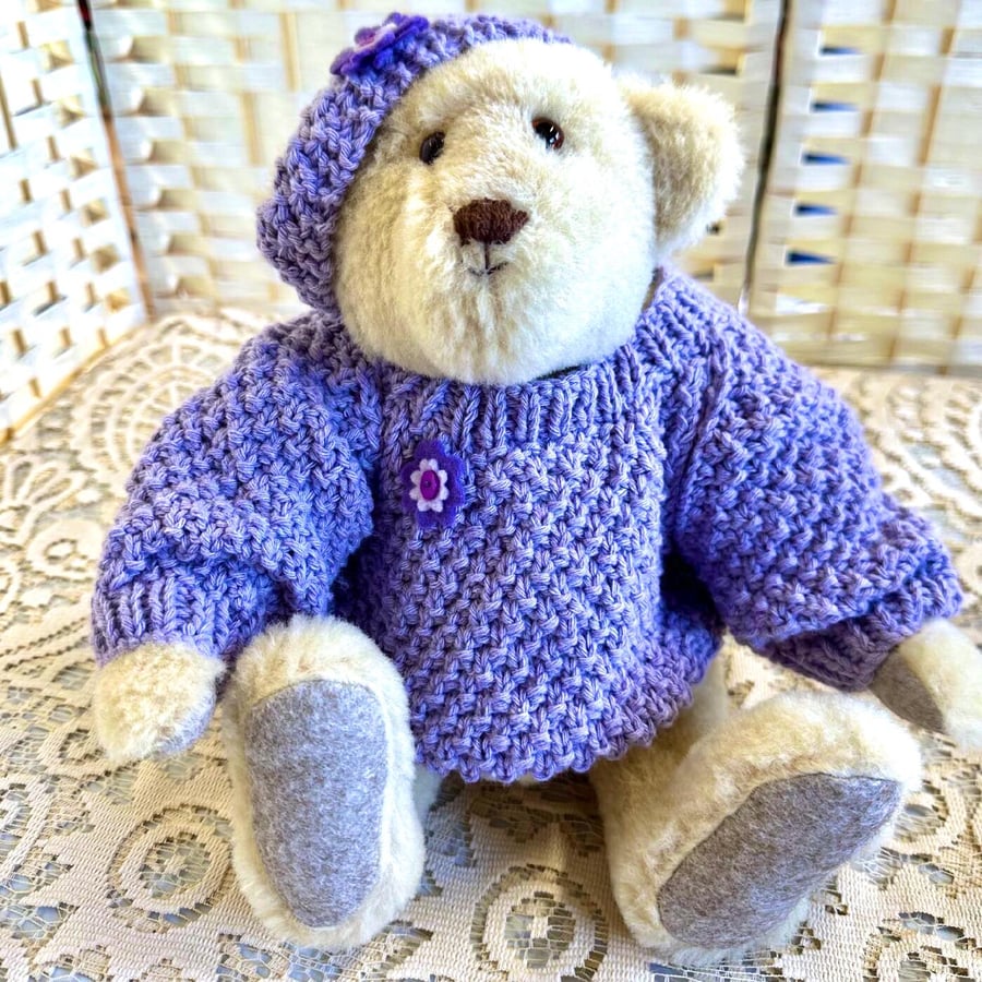 Rose: Dressed Artist Bear 35cm (13.5”)