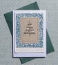 Evergreen Christmas - hand-stitched miniature textile, new design for 2025!  - Image 1
