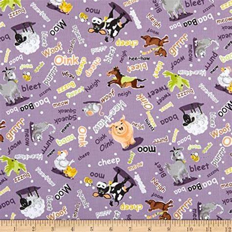 Barnyard Buddies sounds by Suzybee - Hamil Textiles