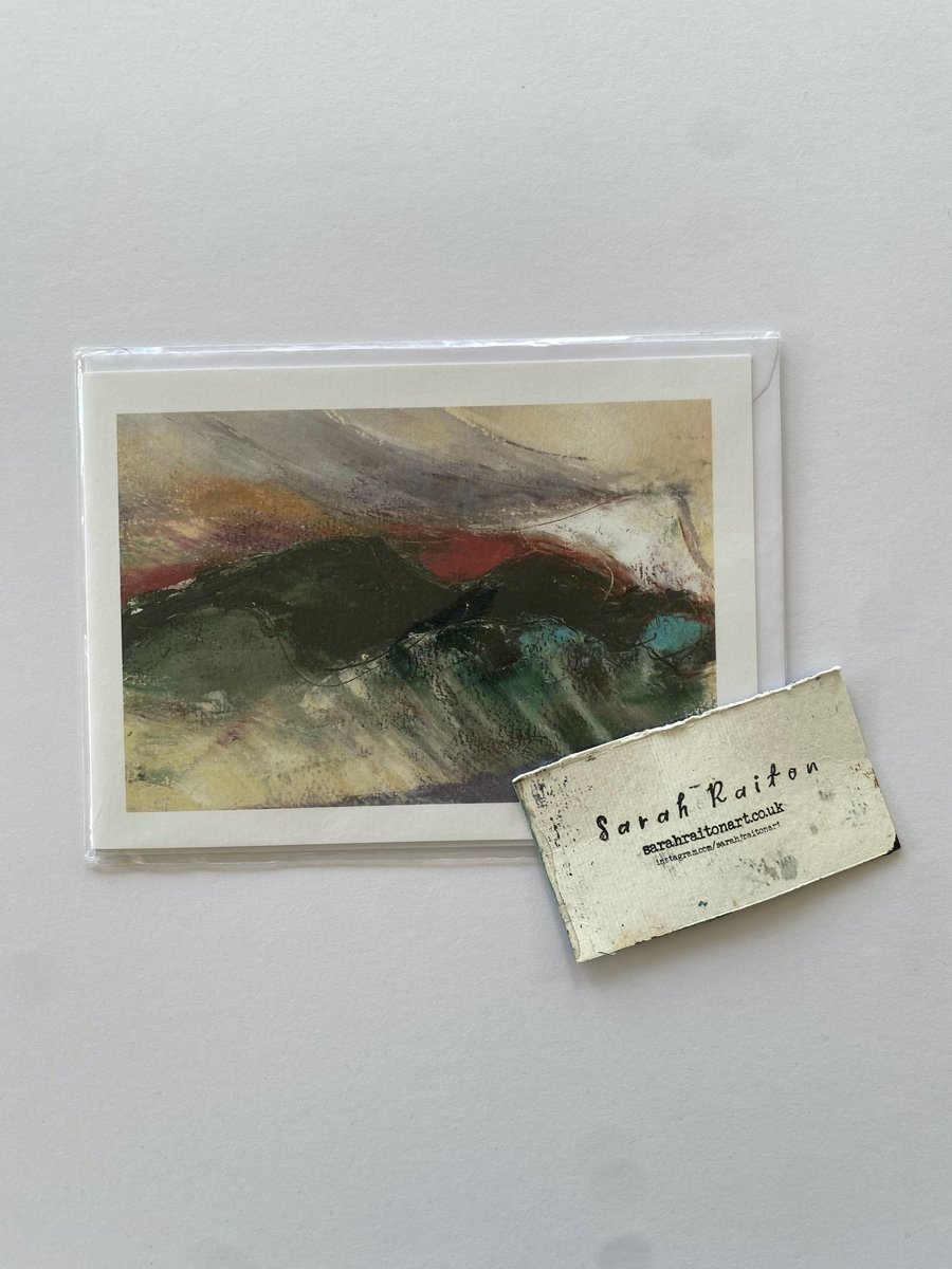 'Les Marees' Fine Art Greeting Card