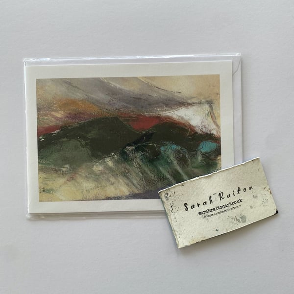 'Les Marees' Fine Art Greeting Card