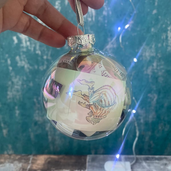 Wind in the Willows Glass Bauble Colour