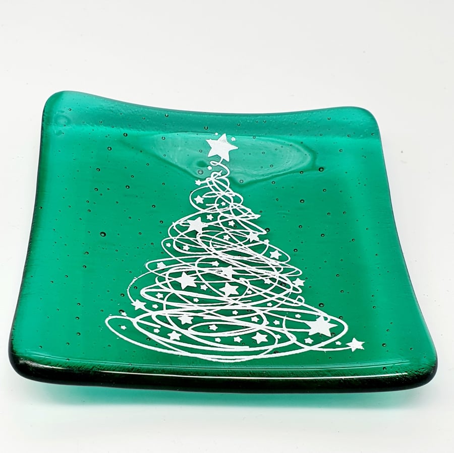 Fused Glass Trinket Dish