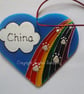 Rainbow Bridge pet memorial sun catcher decoration - Image 3