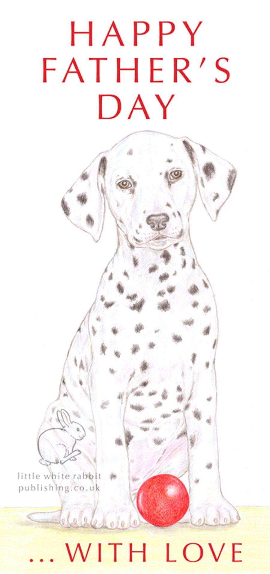 Dot the Dalmatian - Father's Day Card