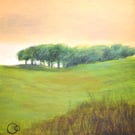 Moorland Twilight Original Landscape Painting