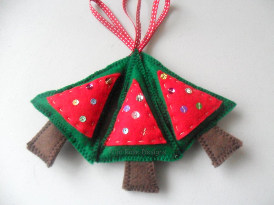 Christmas tree hanging decorations Reduced