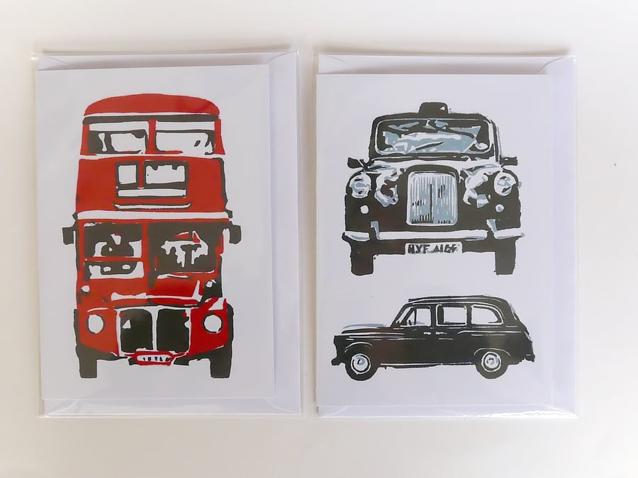 Set of 2 London Cards