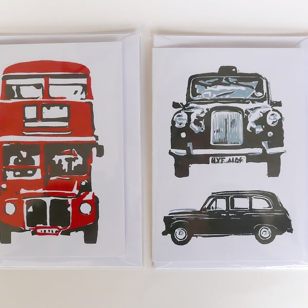 Set of 2 London Cards