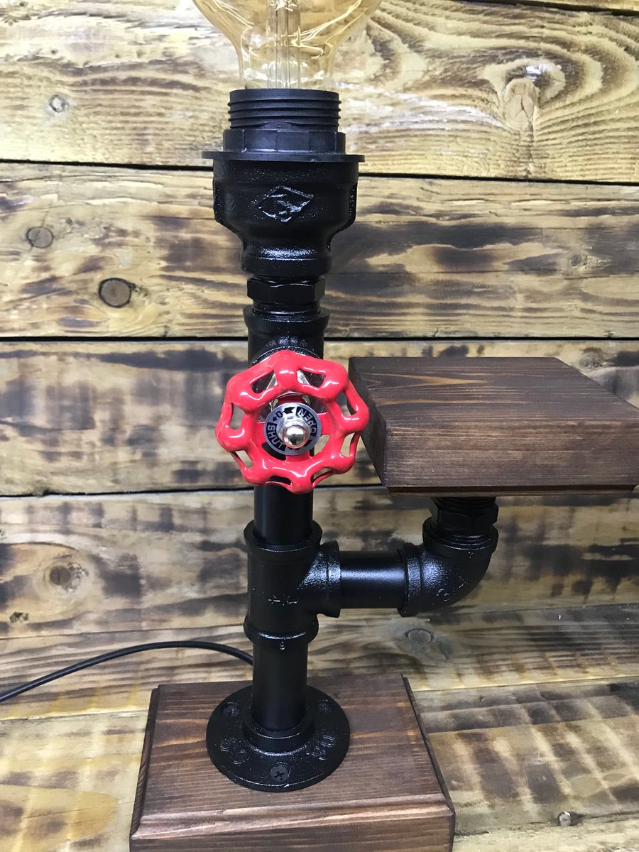 Table lamp industrial steampunk 
