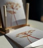 Seedhead Seeds Flower Birthday Blank Greetings Card (QM317) - Image 1