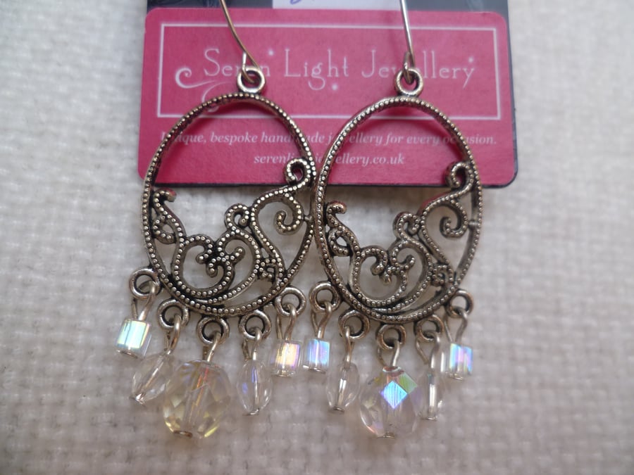 Crystal Chandelier Earrings