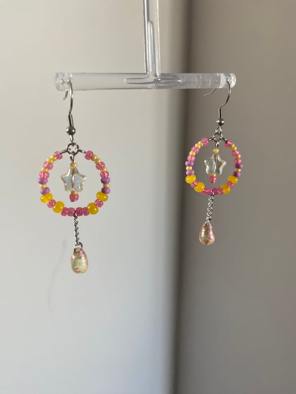 Kandi - Star Earrings