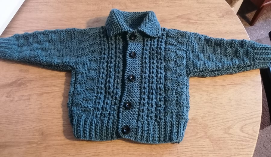 Cardigan for 3-6 month baby boy