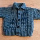 Cardigan for 3-6 month baby boy