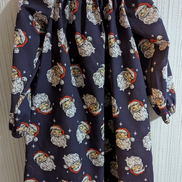 Girls Santa Parisian dress age 5-6