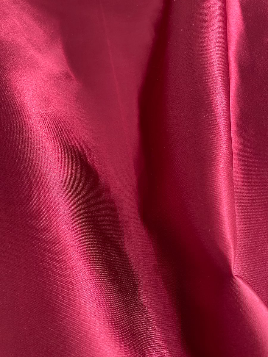 Satin silky fabric plain dress & craft material 140cm wide