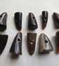 38mm 1 & 1 2 inch Real Horn Brown Toggle 1st quality. - Image 6
