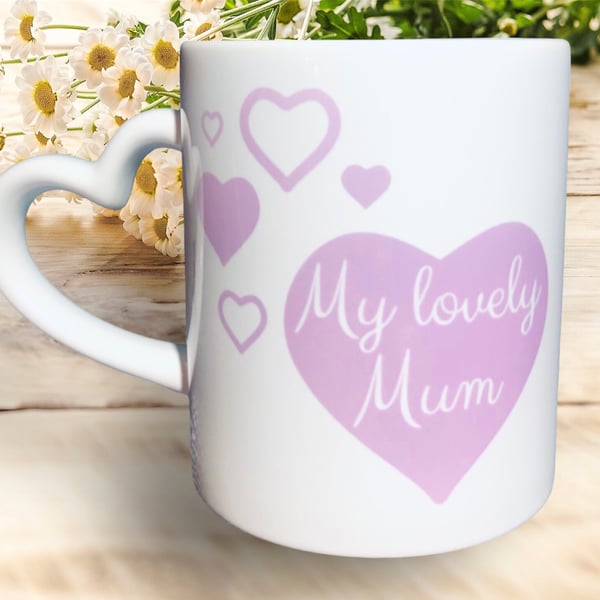My Lovely Mum Mug. Mother’s Day Mugs Or A Christmas Mug For Mums