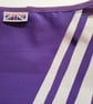 Purple and white fabric bunting - 10 mtr - Image 2