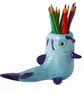 Fish Ceramic Pot - Handmade - Image 7