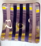 Swirled Purple Square Strip Cut Dish - Image 8