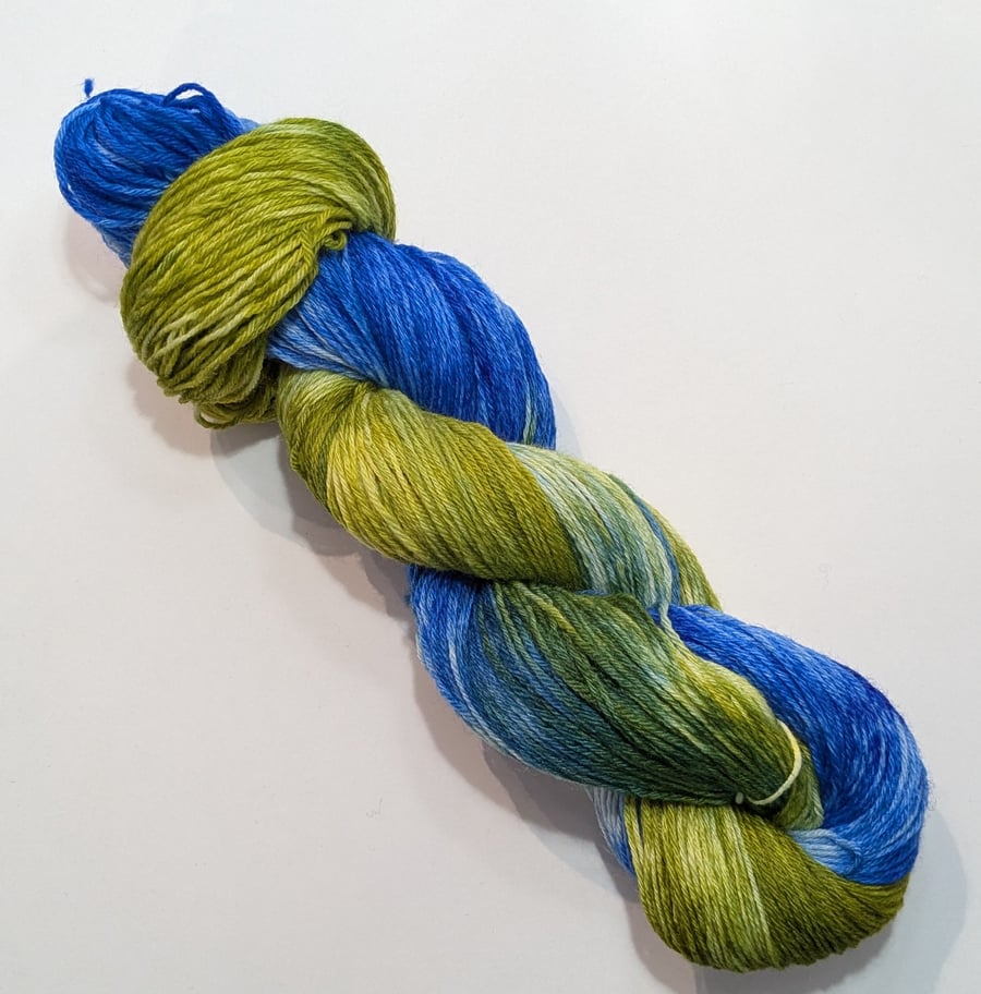 Hand Dyed Sock 4ply Merino Yarn 100g