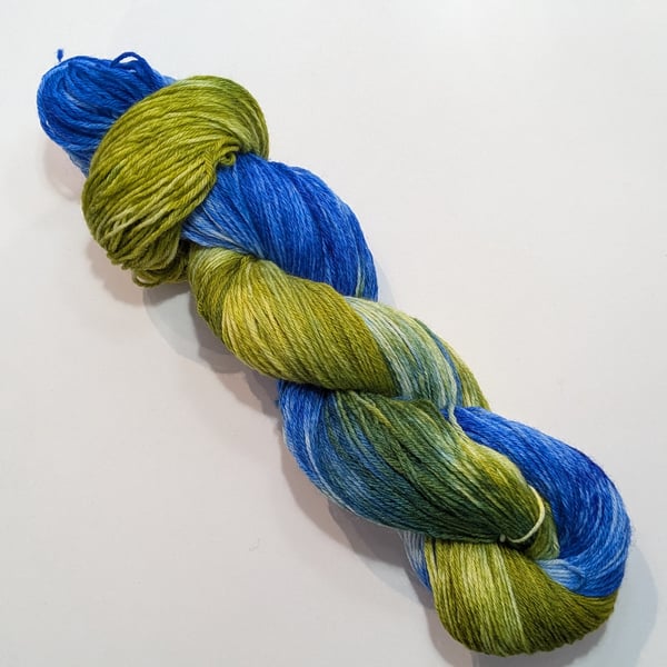 Hand Dyed Sock 4ply Merino Yarn 100g