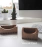 Oak Wood Business Card Holder - Image 2