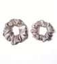 Blush Pink Satin Scrunchie - Regular - Image 2