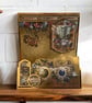 Steampunk Stepper Birthday Card. Steampunk Celebration Card. - Image 4