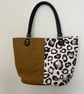 The Stanley Leopard structured tote bag