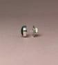 Handmade Sterling Silver & Malachite Pin  - Image 4