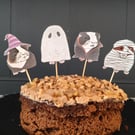 Guinea Pig Halloween Cake Topper Decorations