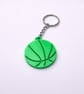 Basketball Keyring, 3D Printed Sports Keychain, Choose Your Colour - Image 2